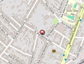 Carte de Autovision C T S A I Adhérent à Châteauroux