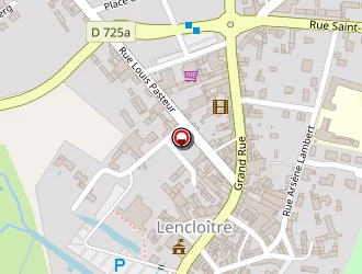 Carte de Conseil Général à Lencloître