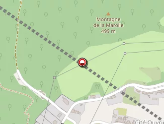 Carte de Parc Touristique Des Combes à Creusot (le)