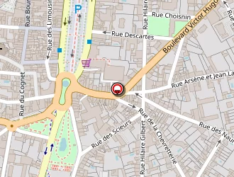 Carte de La Ferme Saint-jacques à Châtellerault