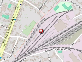 Carte de Les Délices Du Moulin à Châteauroux