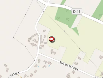 Carte de Déchetterie Du Canton De Lencloitre à Doussay