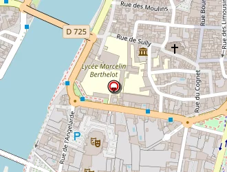 Carte de La Petite Auberge à Châtellerault