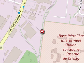 Carte de Guérin à Crissey