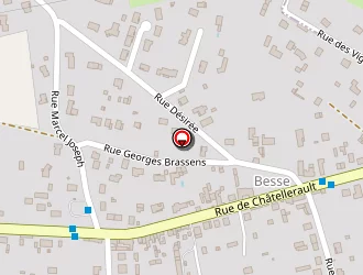 Carte de Sos Ordinateur à Thuré