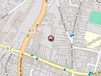 Carte de Chatron Coupes à Châtellerault