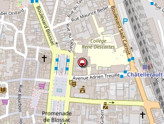 Carte de Chene André à Châtellerault