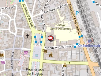 Carte de Mutuelle De Poitiers Laroche Joubert à Châtellerault