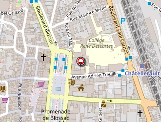 Carte de Sandy Seduction Lingerie à Châtellerault