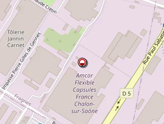 Carte de Tracetech à Chalon-sur-saône