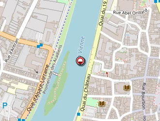 Carte de Office De Tourisme à Châtellerault