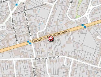 Carte de Prédeau Nadia à Châtellerault