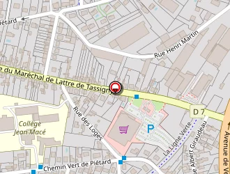 Carte de Intermarche à Châtellerault