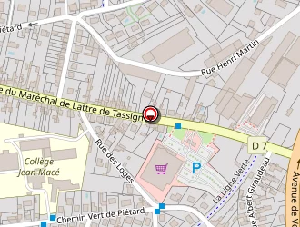 Carte de Coudert Rachel à Châtellerault