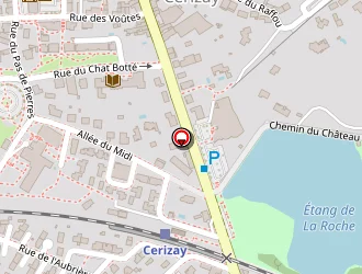 Carte de Complexe Sportif Ateliers Beaud à Cerizay