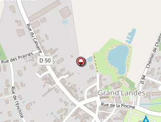 Carte de Olna à Grand'landes