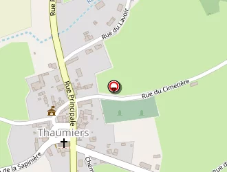 Carte de La Poste à Thaumiers