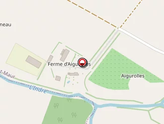 Carte de Aigurolles (earl) à Saint-maur