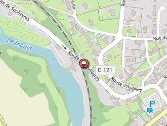 Carte de Pénit Daniel à Airvault