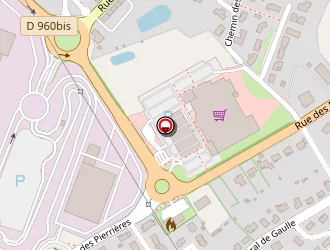 Carte de Monbrico à Cerizay