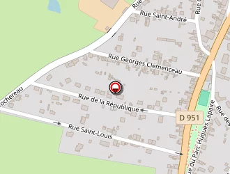 Carte de Auger à Sancoins