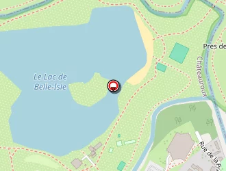 Carte de Plan D'eau De Belle Isle à Châteauroux