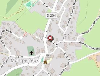 Carte de Ecole à Montperreux