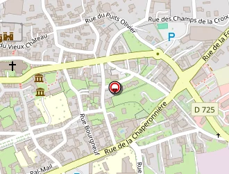 Carte de Bernier (etablissement) à Airvault