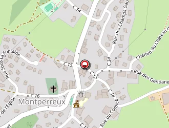 Carte de Perrin Laurane à Montperreux