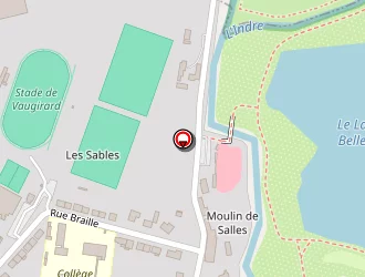 Carte de Stade De Vaugirard à Châteauroux