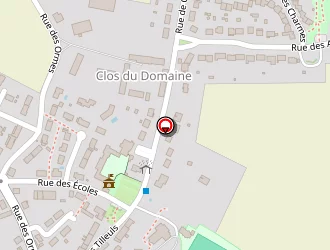 Carte de Ecole Primaire Publique La Rochefoucauld à Diors