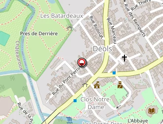 Carte de Pressing De L Abbaye à Déols