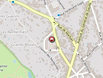 Carte de Banette à Déols