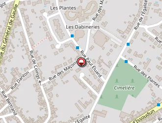 Carte de La Poste à Déols