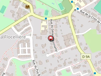 Carte de Aei Menuiserie à Flocellière (la)