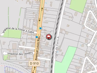 Carte de Roullet Monique à Châtellerault