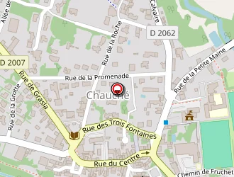 Carte de Cathy Coiff à Chauché