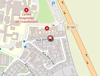 Carte de Aura Poitou-charentes à Châtellerault