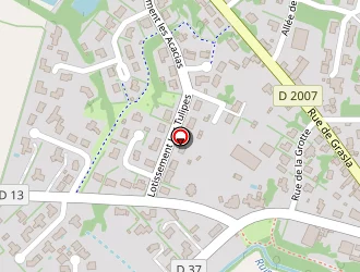 Carte de Fauchet à Chauché