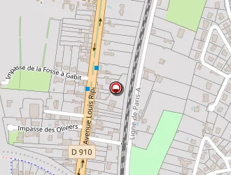 Carte de Garage Jamain à Châtellerault