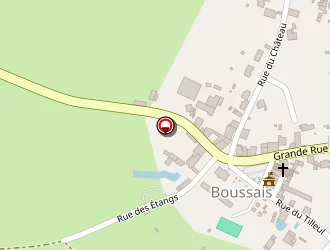 Carte de Stade Municipal à Boussais