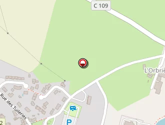 Carte de Salle Des Fetes à Saint-michel-mont-mercure