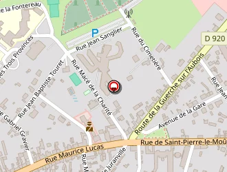 Carte de La Poste à Sancoins