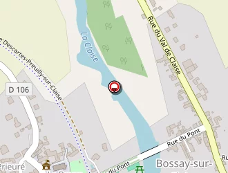 Carte de Boissier Philippe à Bossay-sur-claise