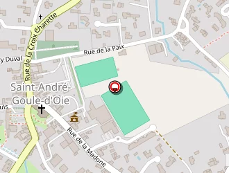 Carte de Complexe Sportif à Saint-andré-goule-d'oie