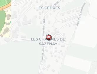 Carte de Evidence Maison D'hôtes à Mercurey