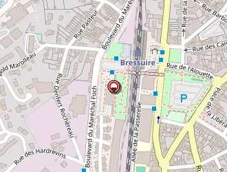 Carte de Belliard Jean-michel à Bressuire