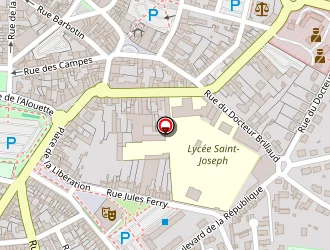 Carte de Jules Ferry - Dojo à Bressuire