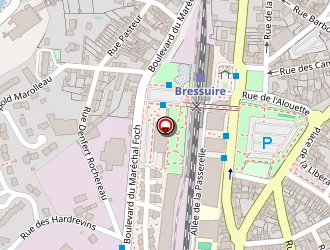 Carte de A.r.e.a Urbanisme à Bressuire