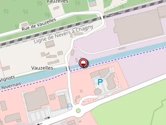 Carte de La Halle à Decize